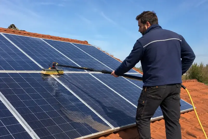 Nettoyage et entretien de panneaux solaires à Lavernose-Lacasse